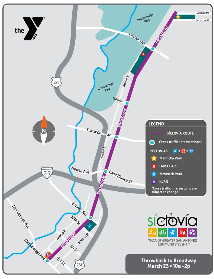 2025 Siclovia Route