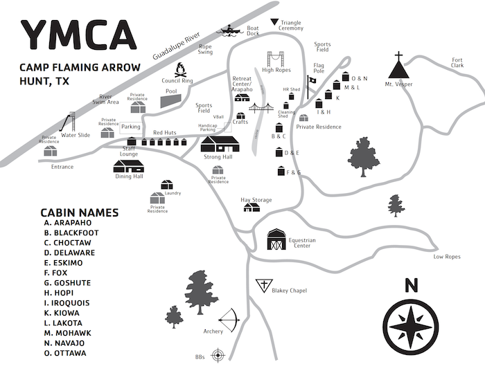 Camp Flamaing Arrow Amenities Meeting Spaces Ymca Of Greater San Antonio