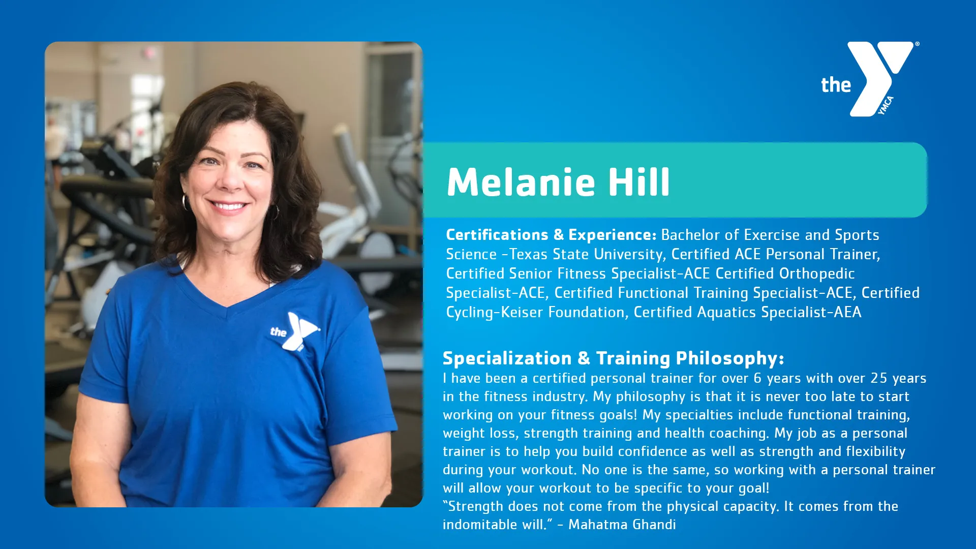 Melanie Hill Personal Trainer