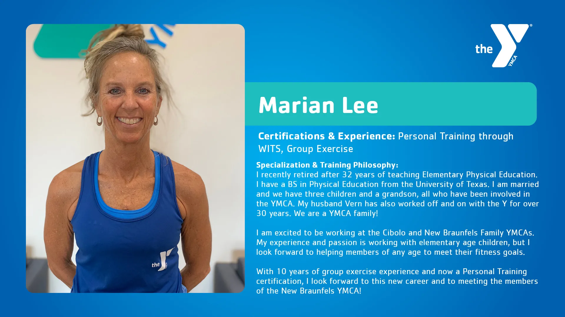 Marian Lee Personal Trainer