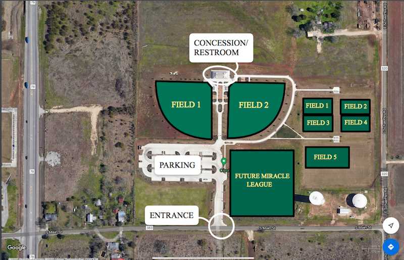 Sports Facility Maps YMCA of - Cibolo Sports Fields