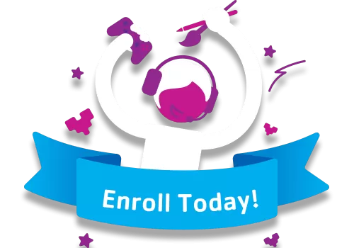 Enroll Today Illustration for Y After School