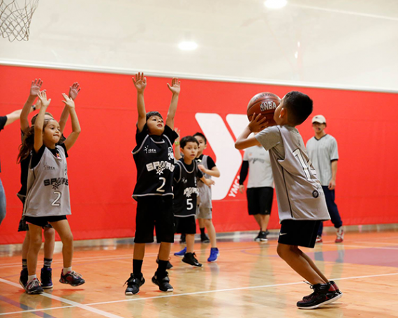 Youth Basketball at the Mays Family YMCA at Potranco