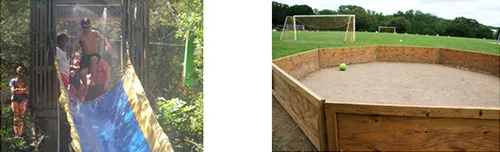 Slide & Sports Court