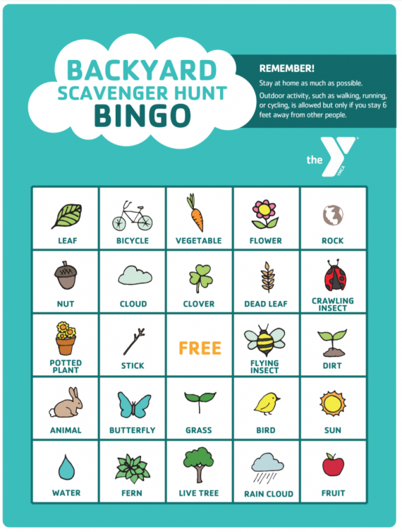 Siclovia Bingo