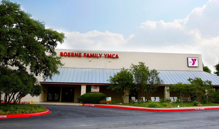 Front entrance of of Boerne YMCA! We welcome all!