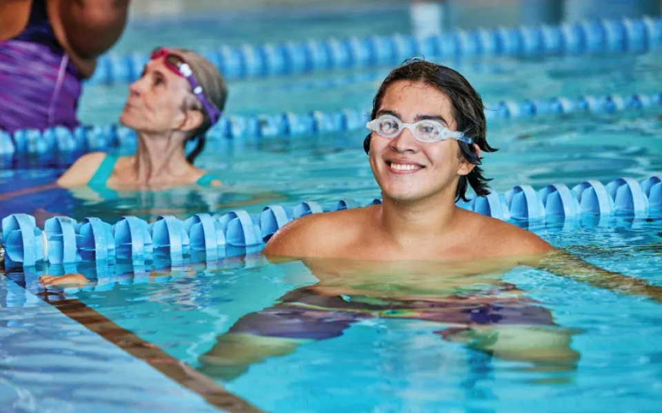 The Y offers swim lessons for teens &amp; adults