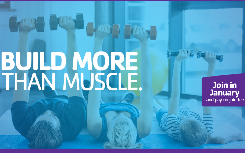 Join in January and pay NO join fee!