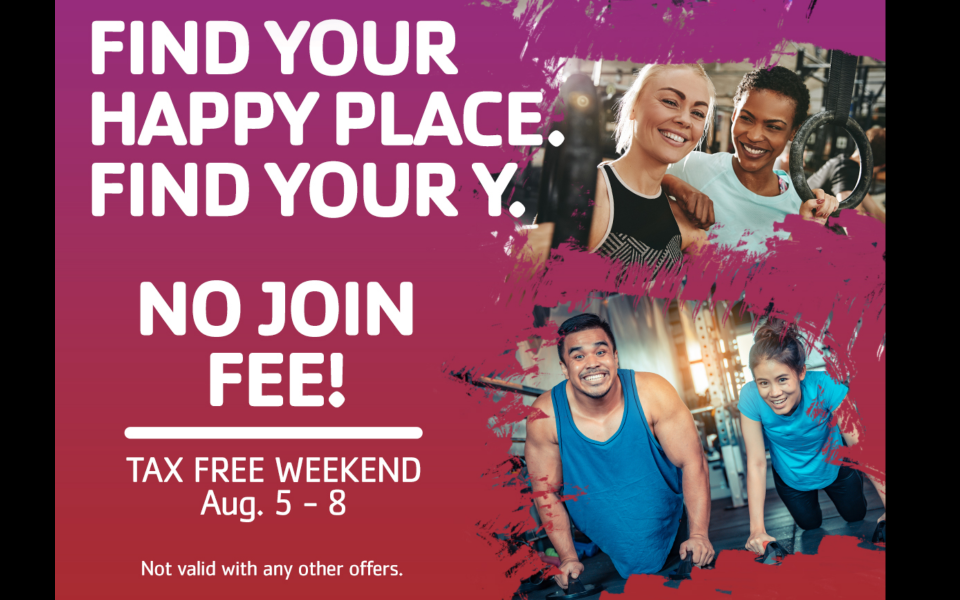 Join the Y and pay NO join fee!